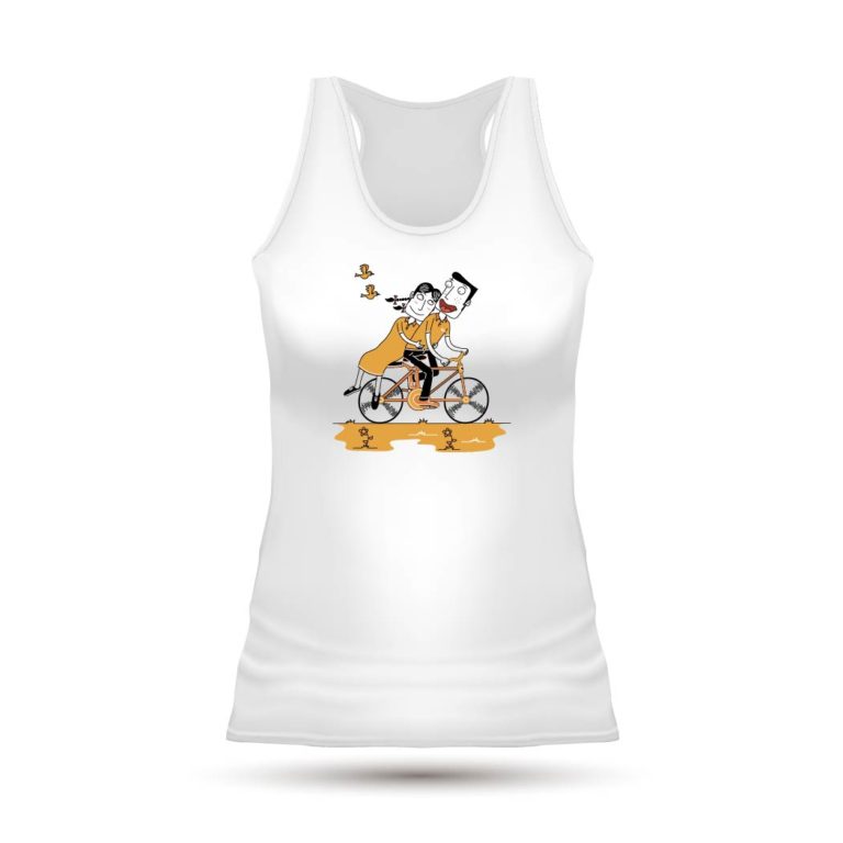 tee shirt bicyclette